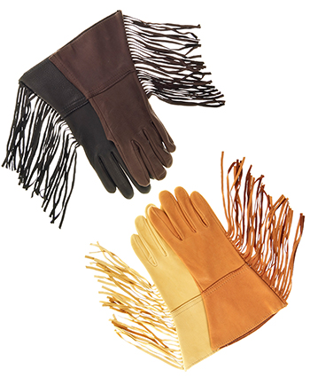 (image for) Overstock Geier Deerskin Gauntlet Gloves